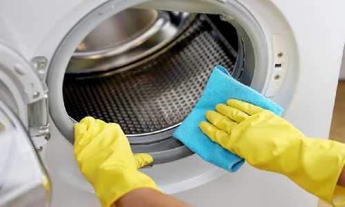 تمیز کردن ماشین لباسشویی با سرکه و جوش شیرین